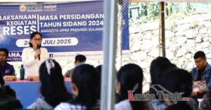 Legislator Yuniana Mulyana Reses di Malimbong Balepe’, Warga Minta Poros Provinsi Paso’bo – Matangli Dilanjutkan